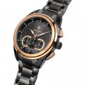Black Stainless Steel Men's Chrono Fall Winter Collection Maserati